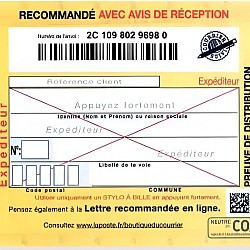 Lettre Recommande